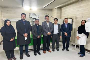  راه اندازی دستگاه های OCT آنژیوگرافی چشم، لیزر آرگون و رادیو گرافی در بیمارستان متینی کاشان